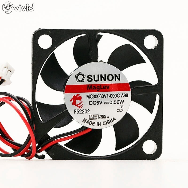 For Sunon MC30060V1-000C-A99 DC5V 0.56W 30x30x6MM 3cm Cooling Fan