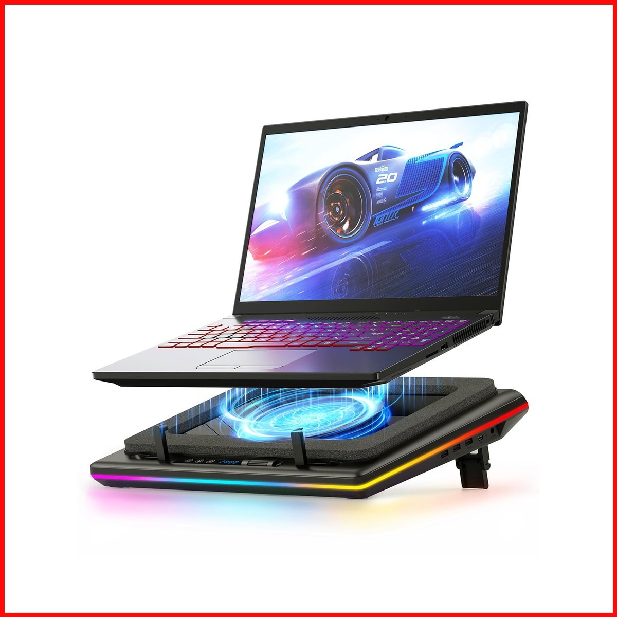 Llano V12 Gaming Laptop Cooling Pad Laptop Cooler Laptop Cooling Fan Stand V12