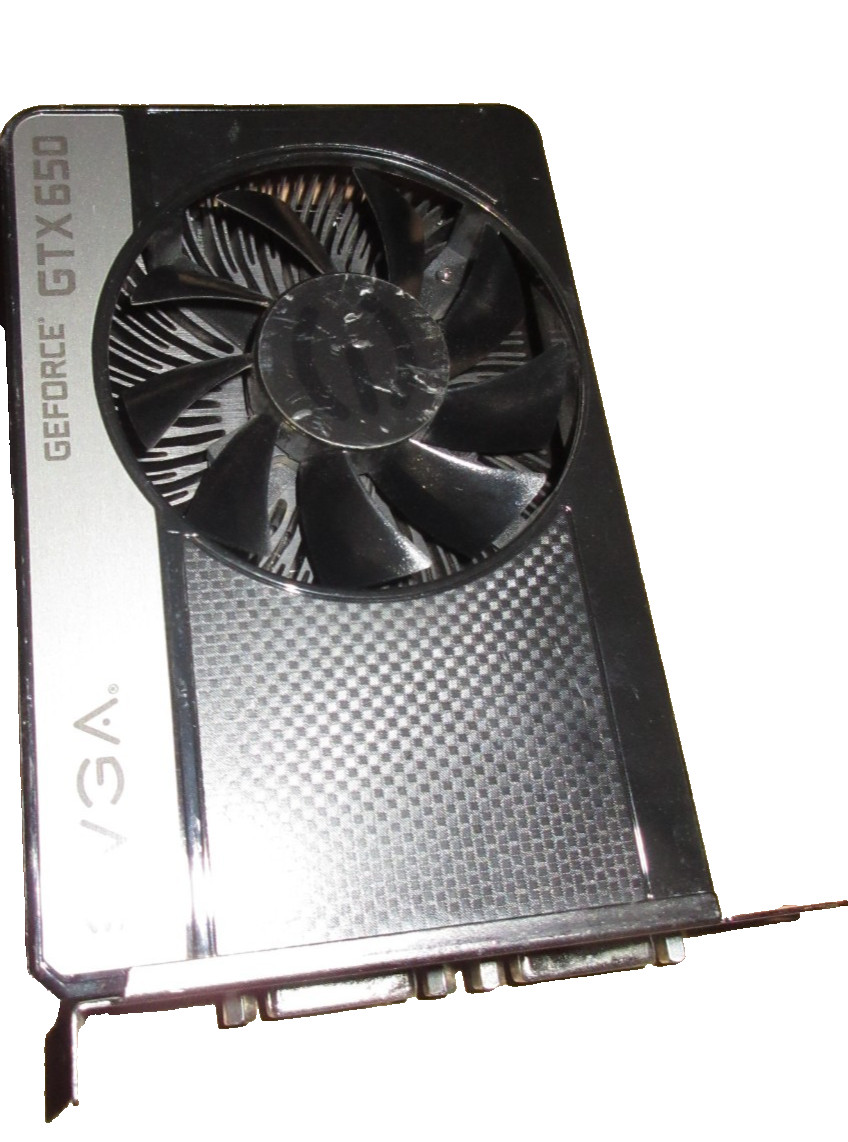 EVGA GeForce GTX 650  2GB PCI-E Dual DVI/Mini HDMI Video Graphic Card