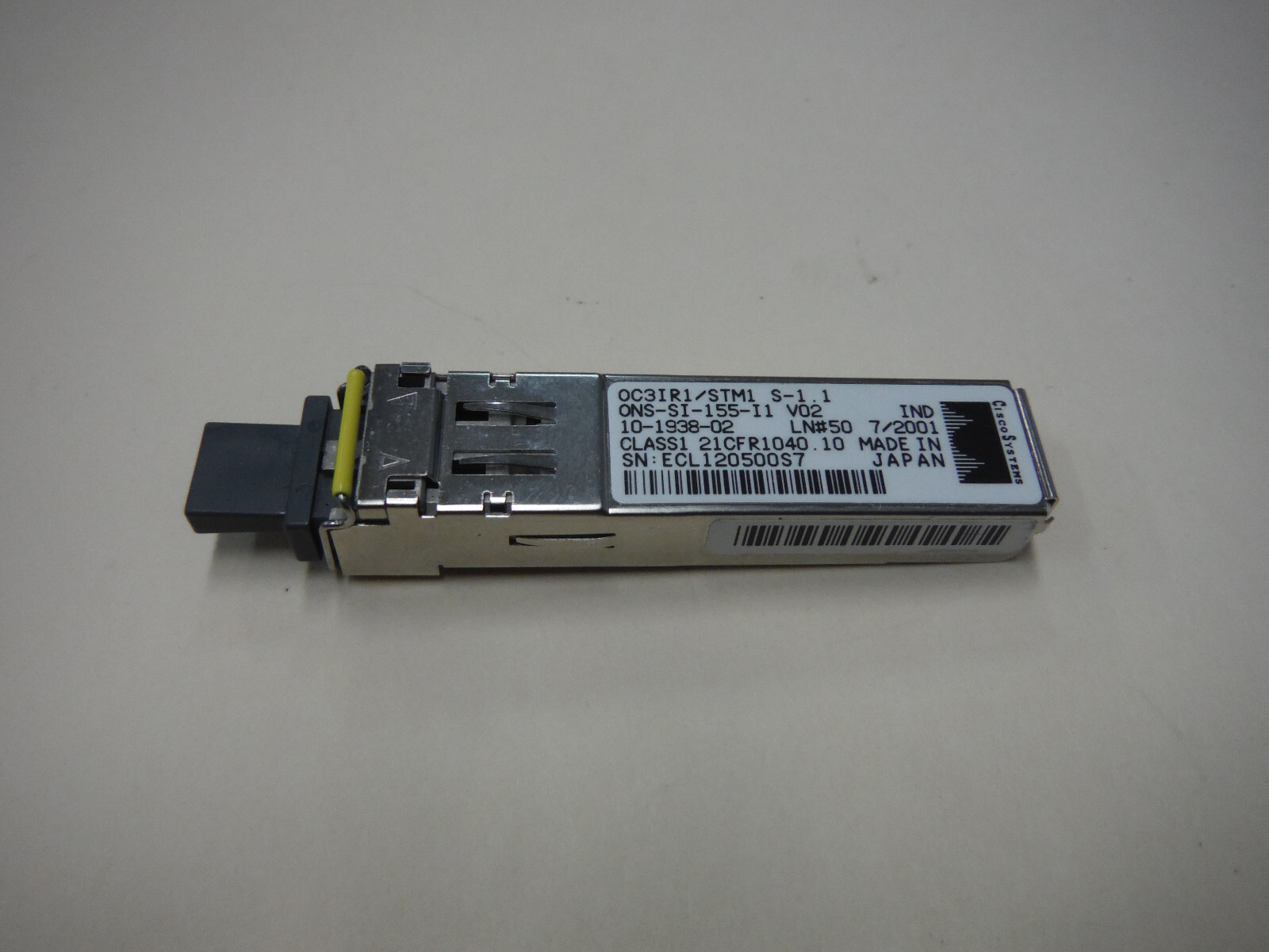 GENUINE CISCO ONS-SI-155-I1 Transceiver Module -   Made in Japan