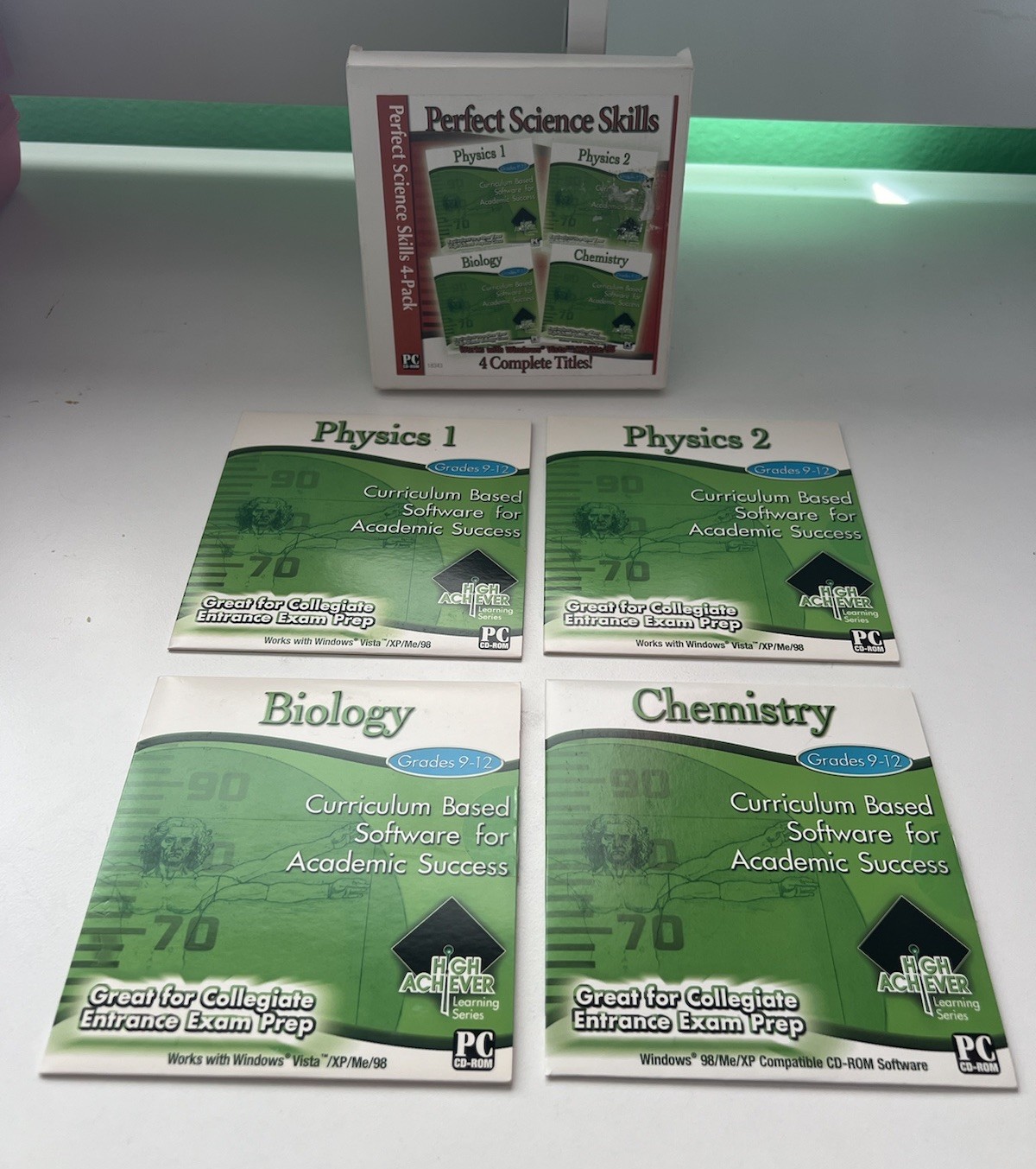 High Achiever Curriculum Based Software For Academic Success Pc CD-ROM SEALED