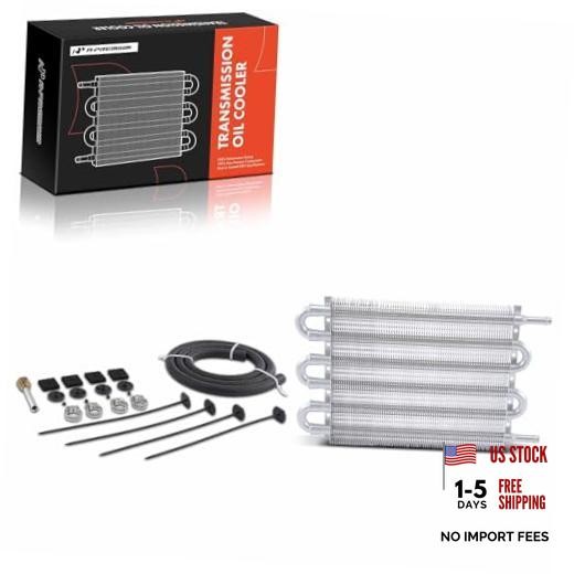 Transmission Oil Cooler Universal Aluminium 6 Pass Tube and Fin