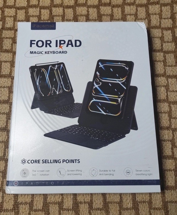 Magic Keyboard for Air 13  Pro 12.9 In. White,OB(For Apple,Not an Apple)