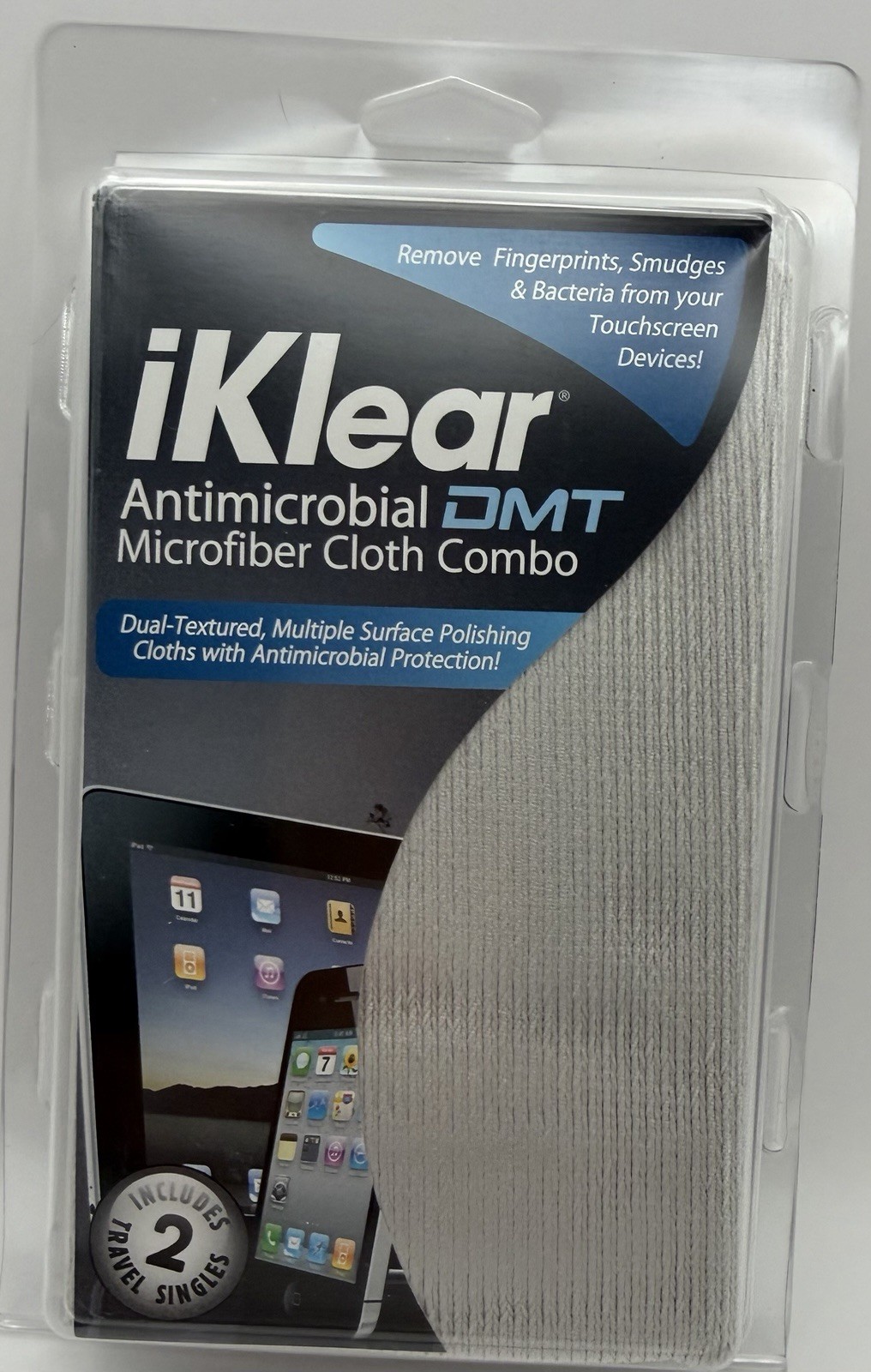 iKlear Antimicrobial DMT Microfiber Cloth Combo Apple iPad iPhone MacBook *NEW*