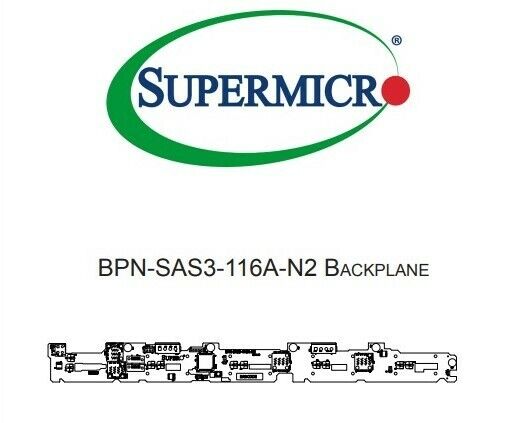 ✅SuperMicro BPN-SAS3-116A-N2 Backplanesupport 8x2.5