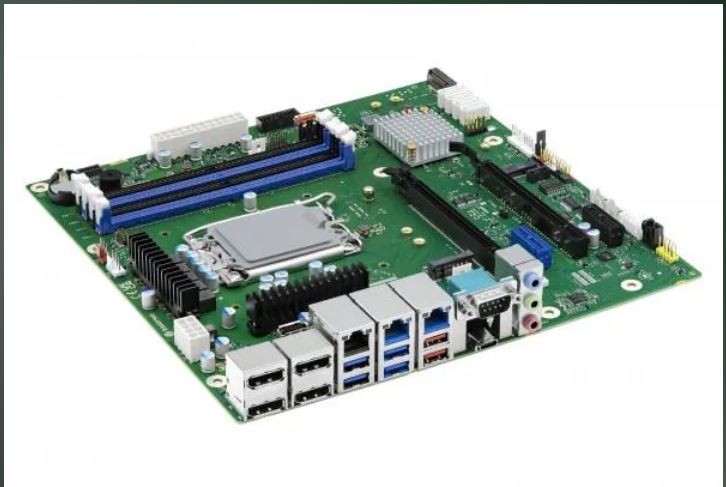 Kontron K3841-Q1 F5110-V193 Motherboard, Intel CPU 128GB DDR5 uATX-BOARD