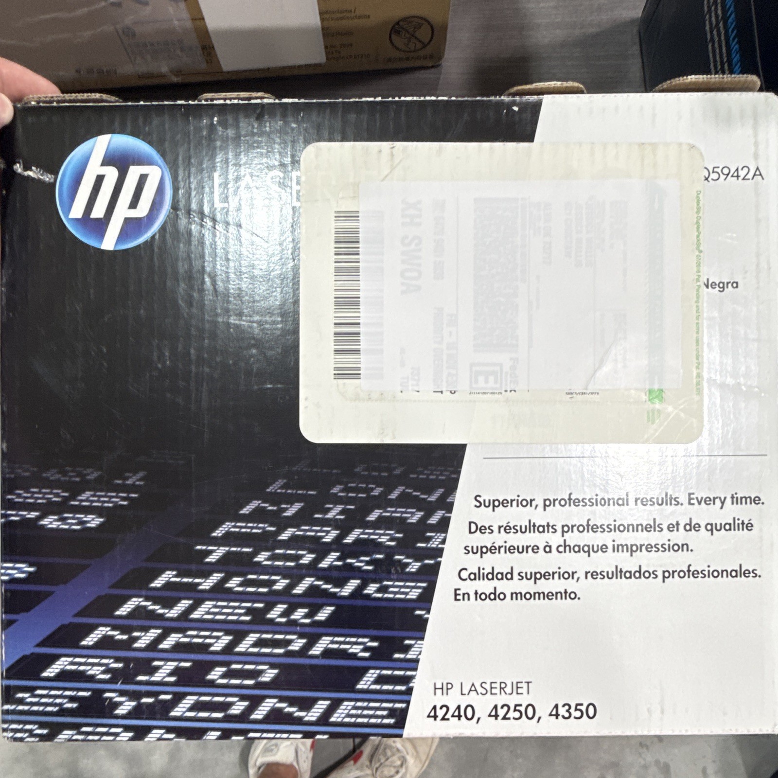 HP 42A Q5942A Genuine/Original Black LaserJet Toner for LaserJet 4240 4250 4350