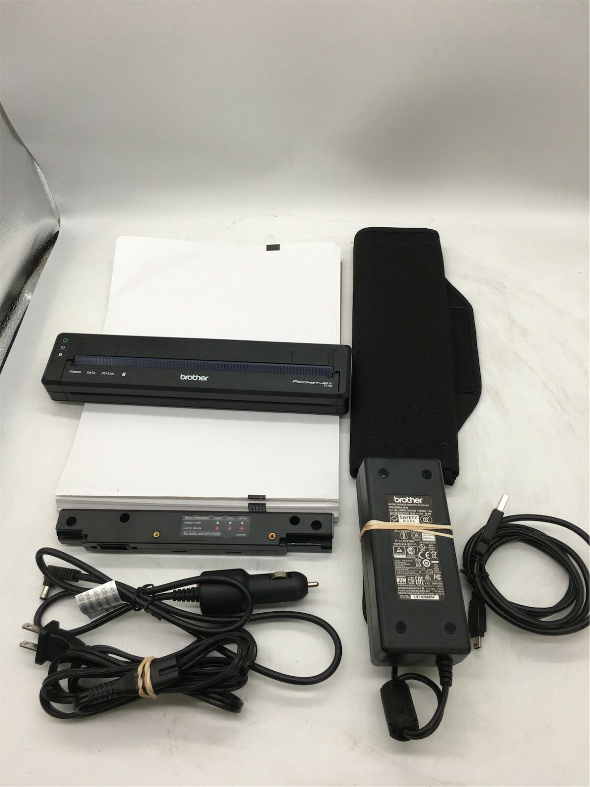 BROTHER MOBILE, PJ763 MOBILE W-FORCE KIT: PJ763 PRINTER, AC P.S. | SKU: PJ763-WK