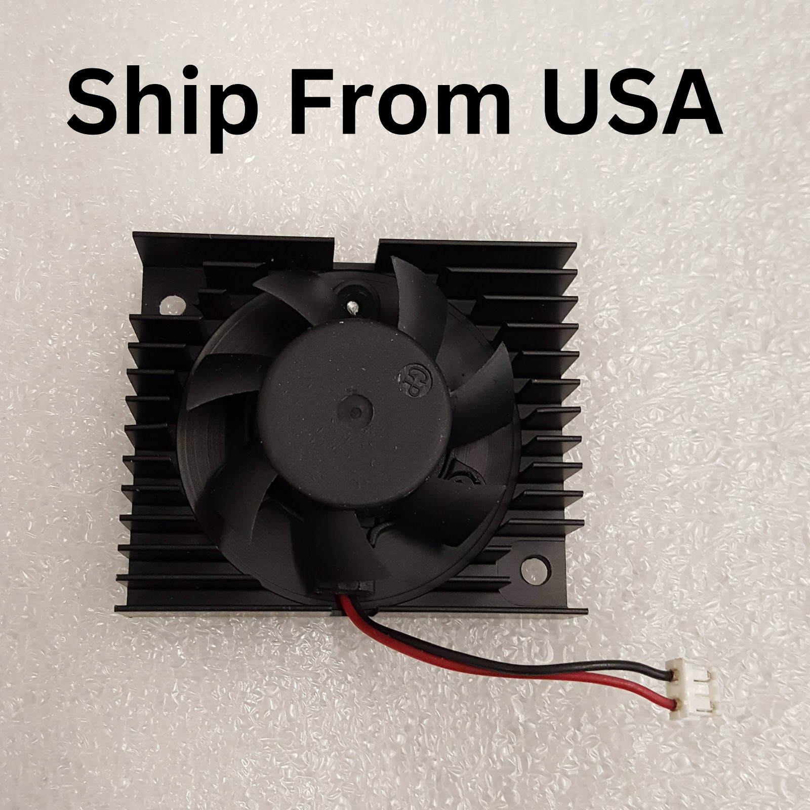 1pc new Black Aluminum Frame DC Cooling Graphics Fan 12V 0.11A 42x50x10mm 2pin