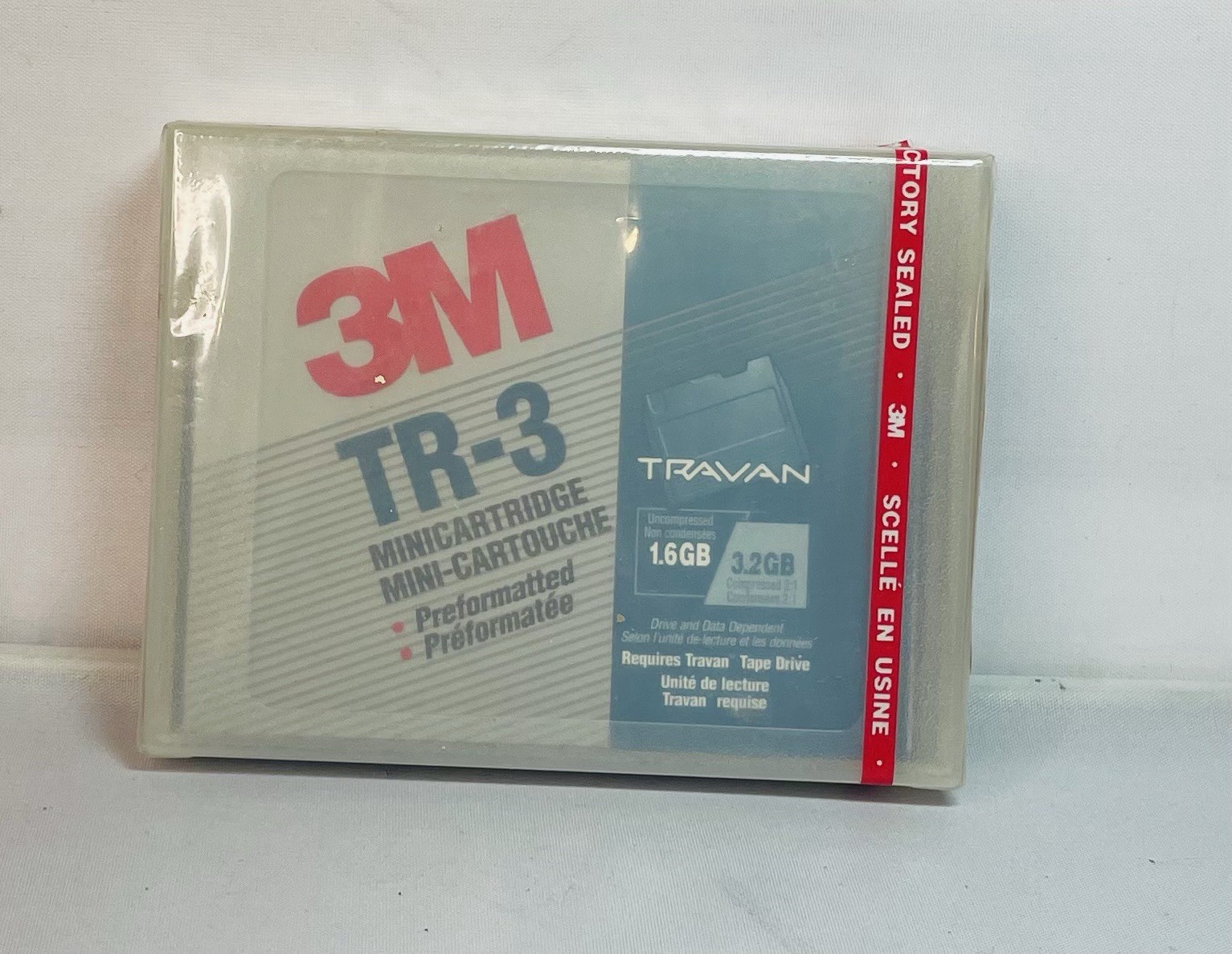 IMATION 3M TR-3 TRAVAN MINICARTRIDGE 1.6/3.2GB SEALED