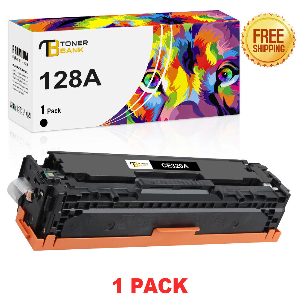 CE320A 128A Toner Compatible With HP Color LaserJet Pro CM1415FNW CP1525NW