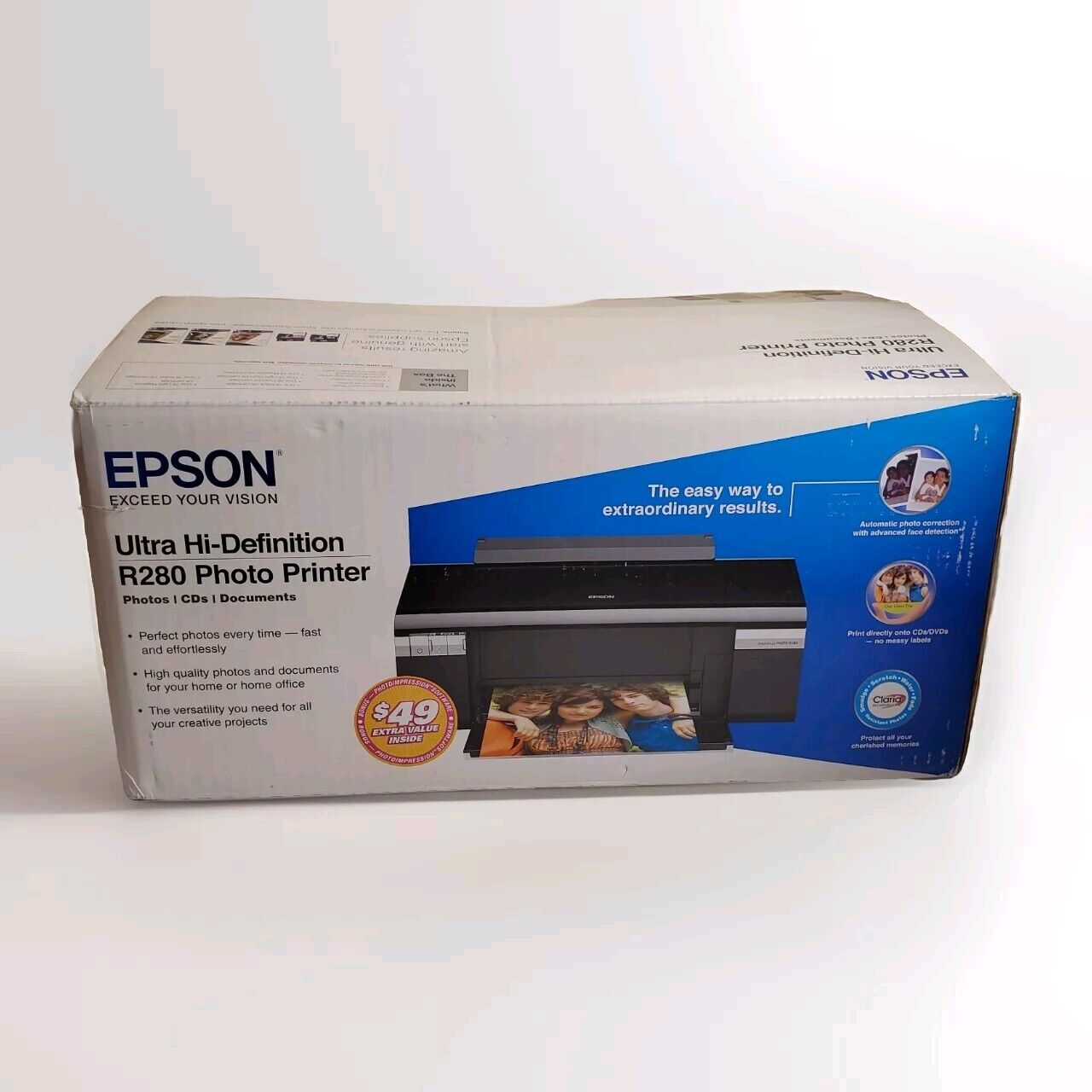 Epson Stylus Photo R280 Ultra High Definition Printer CD / DVD Tray NEW 