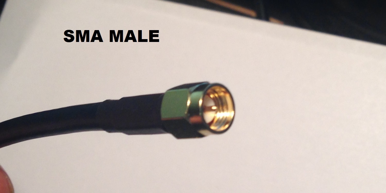 Multi Band Omni-Directional Booster Patch Antenna with Any connector 4 feet cabl