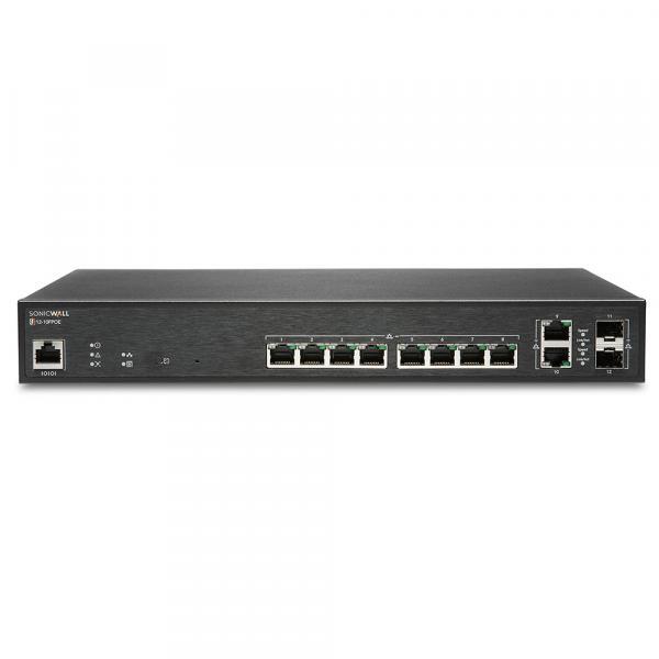 SonicWall Switch SWS12-10FPOE 10x1GE (02-SSC-2464) New