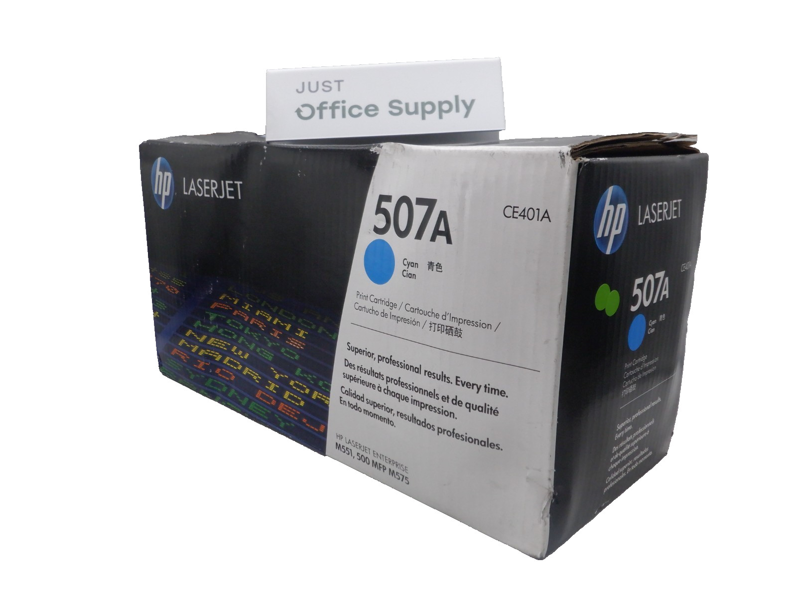 Genuine HP 507A CE401A Cyan Print Toner Cartridge  H