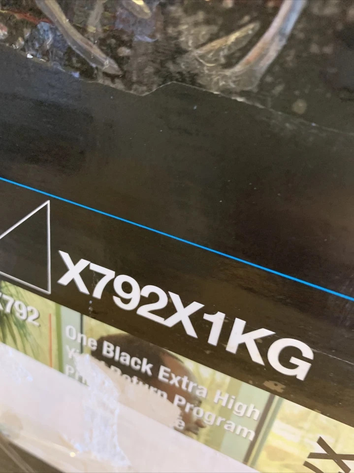 Lexmark X792 Extra High Yield Black Toner Cartridge X792X1KG 20.000 YIELD PAGE