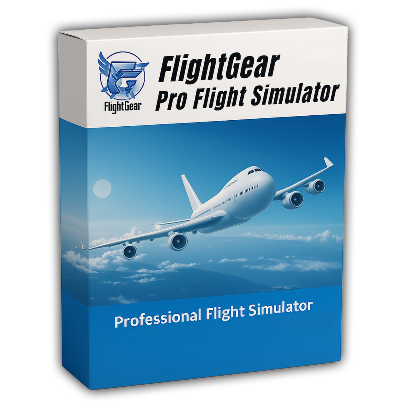 Ultimate FlightGear Pack (Flight Simulator) (Windows + MacOS + Linux) (USB/DVD)