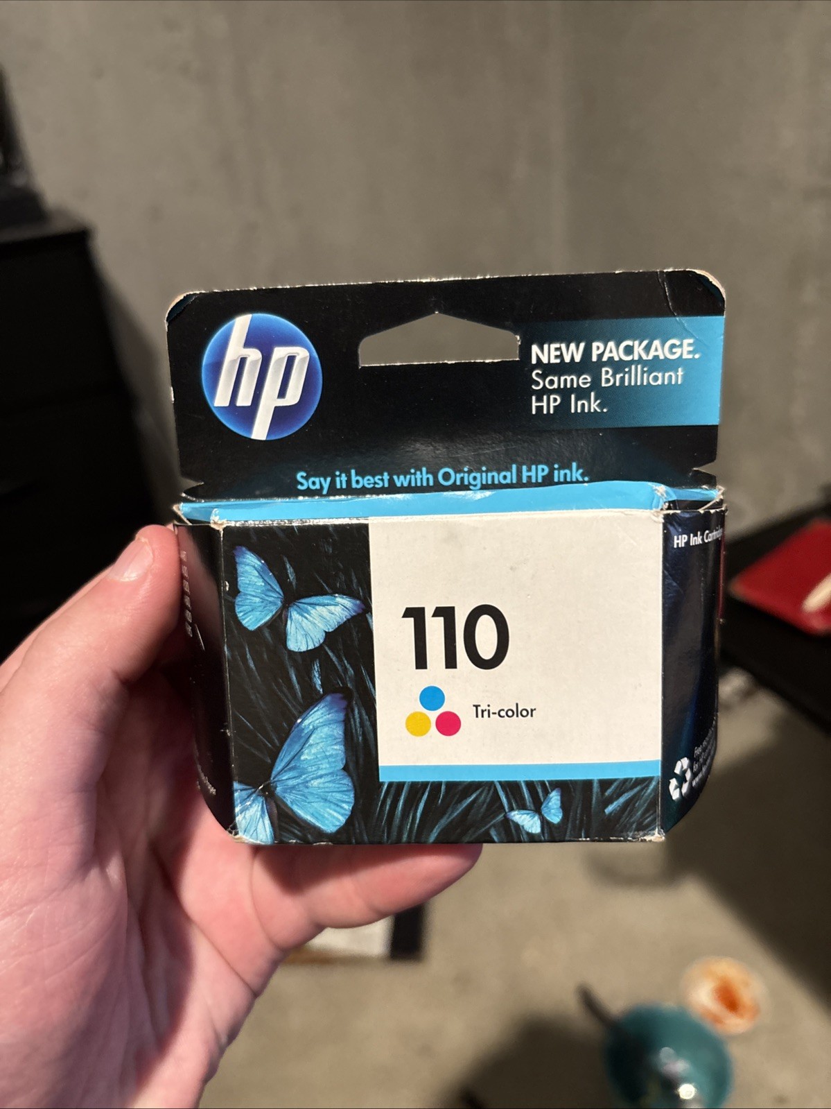 HP 110 Tri-Color Ink NEW SEALED Genuine 08/2011 PhotoSmart