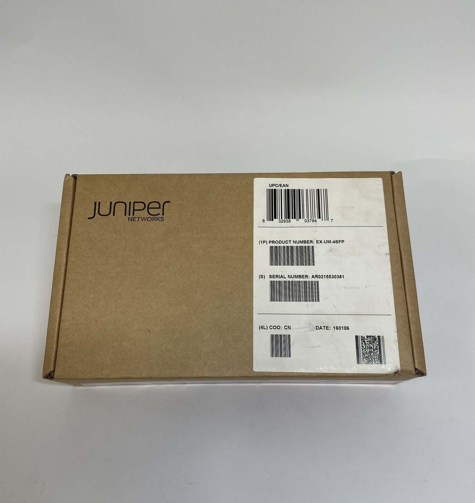 NEW Juniper EX-UM-4SFP Expansion Module