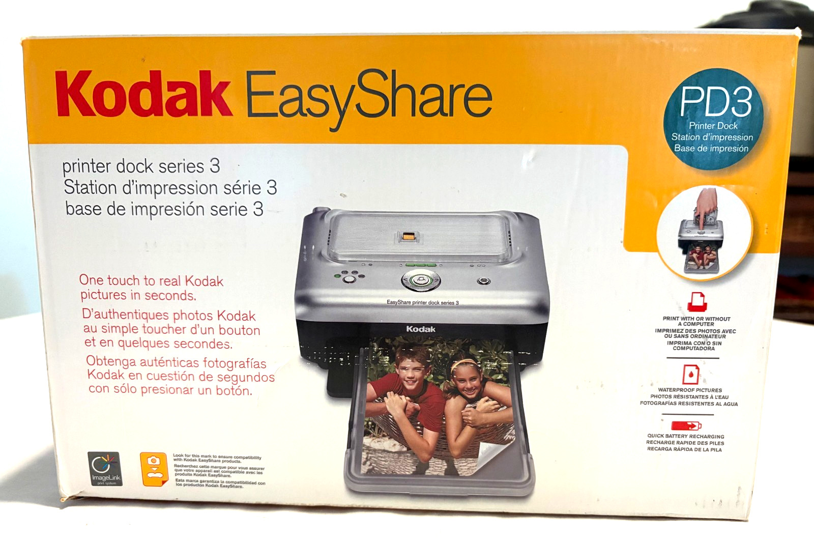 KODAK EASYSHARE PD3 PRINTER DOCK SERIES