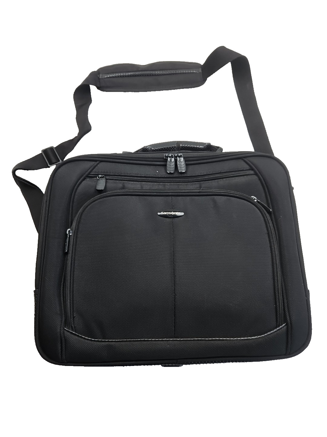 Samsonite Computer Bag Business Briefcase Carry On Laptop Travel **With Strap**