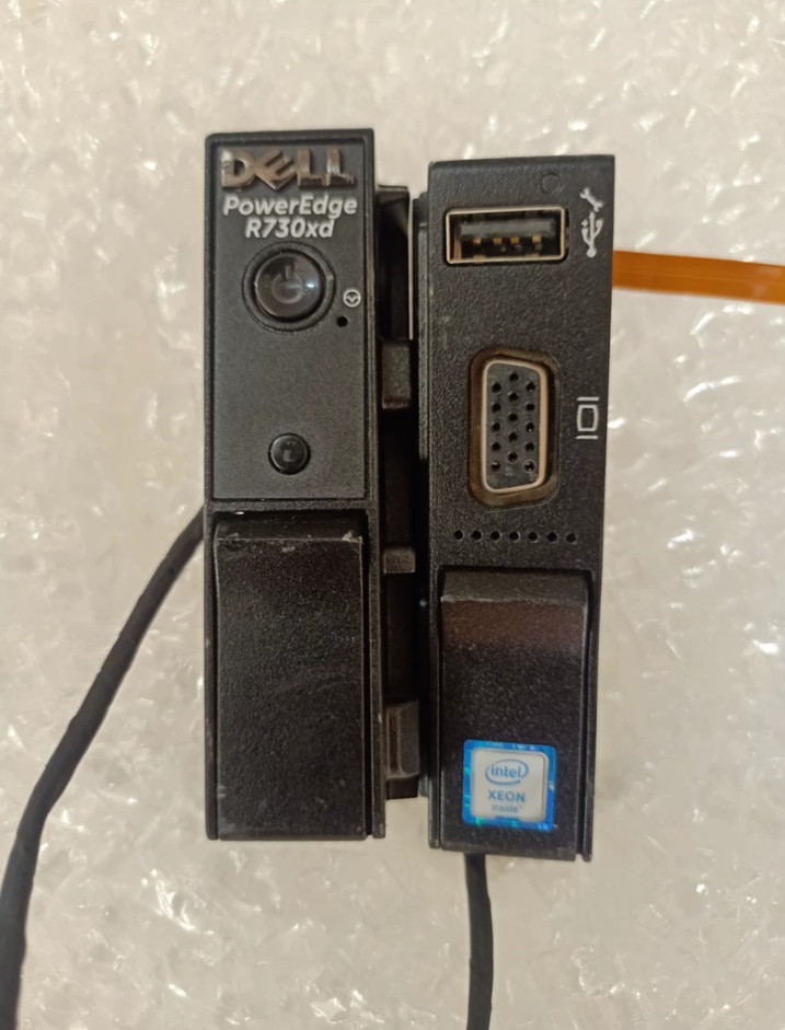 A pair 2pcs Dell R730 chassis IDRAC fast w/cable left +right ears YN20H 39DNN