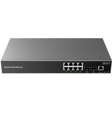 New - Grandstream GWN7801P - Managed 8 Port PoE Switch - Enterprise