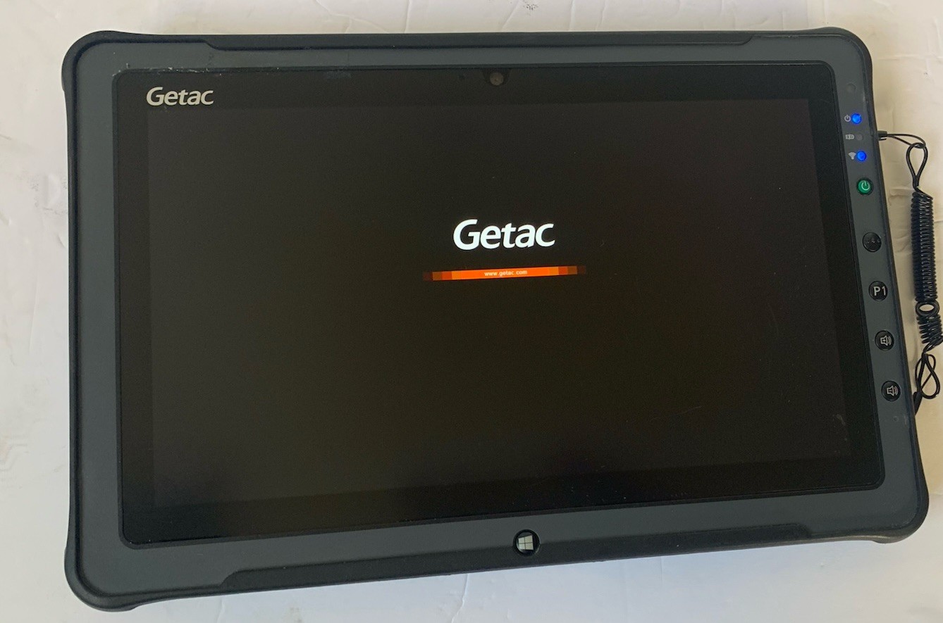 GETAC F110 G5 Tablet 11.6" i7-8565U 1.80GHZ 16GB RAM 256GB GPS LTE W11 Grd A
