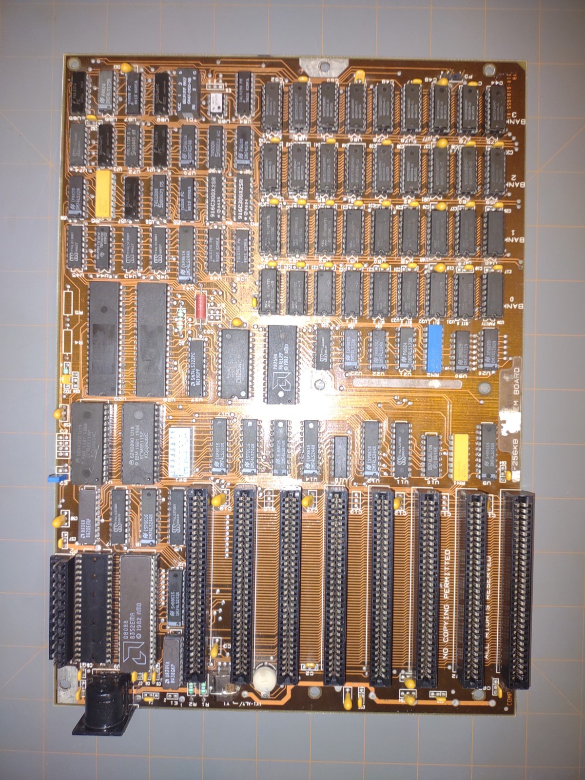 IBM XT 5160 Motherboard intel 8088 CPU memory Vintage Retro 