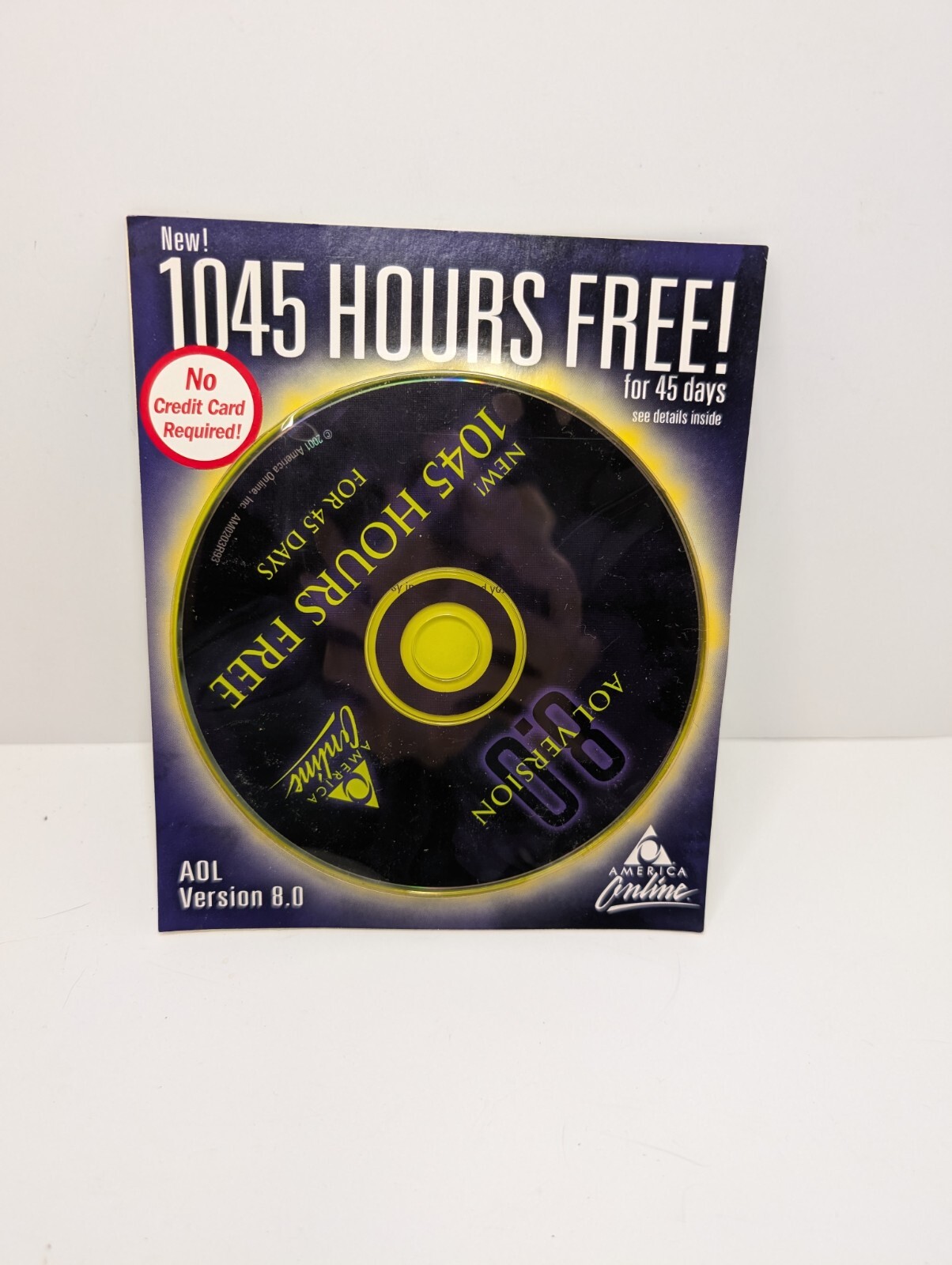 America Online 8.0 Plus PC Software