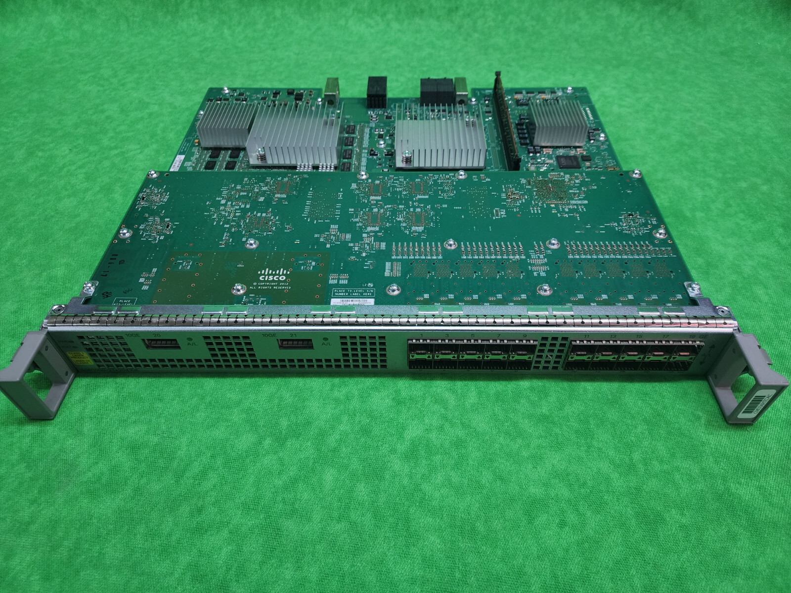 Cisco ASR1000-2T+20x1GE 2-port  10GE 20-port 1GE fixed Ethernet Line Card V3