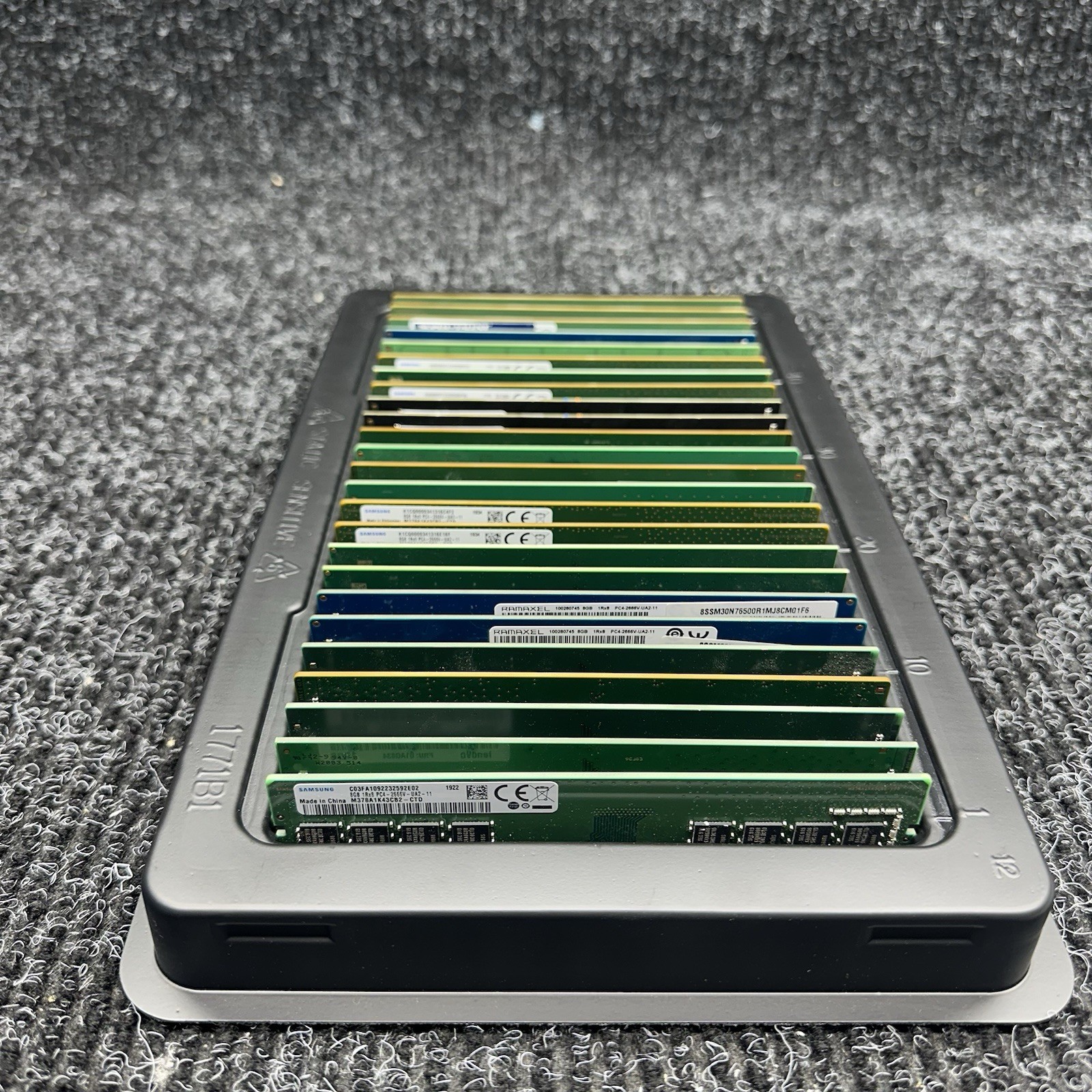 Lot Of 25 8GB PC4 RAM 2133P 2400T 2666V DIMM Desktop Memory Mixed Brands TESTED