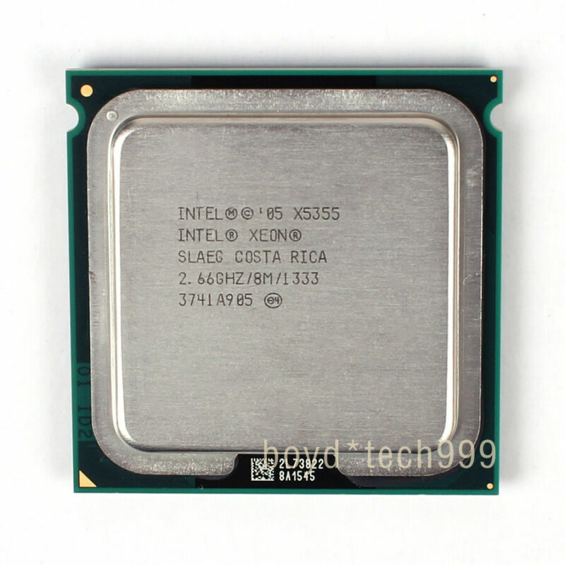 INTEL XEON X5355 PROCESSOR 2.66GHz/8M/1333（SLAEG）LGA 771/Socket J CPU