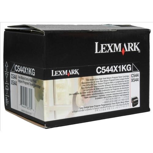 Original Lexmark C544X1KG Black Toner. New Sealed Box, We Ship Fast