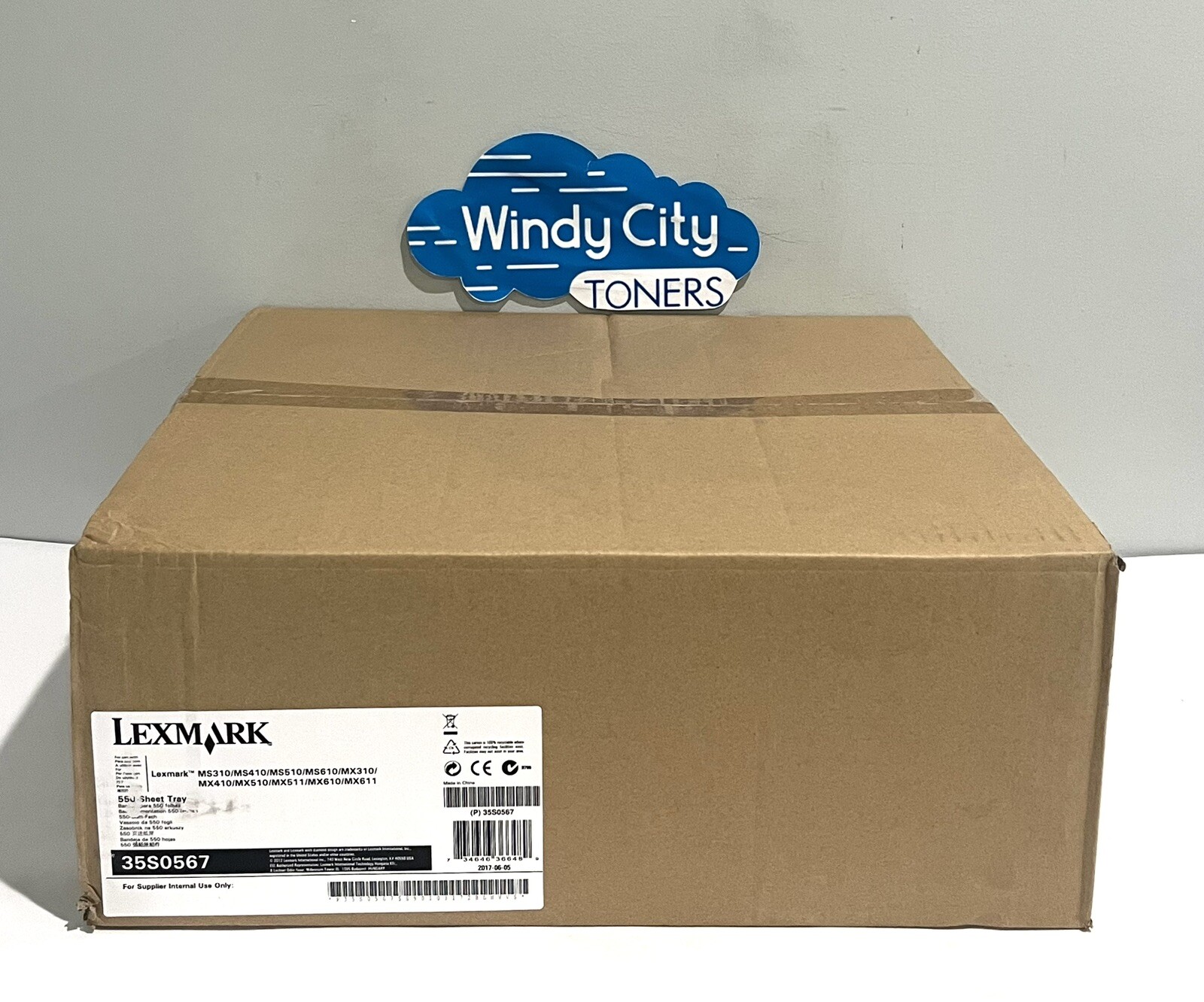 Lexmark  35SO567 for MS310,MS410,MS510,MS610 550 Sheet Tray Feeder Sealed New
