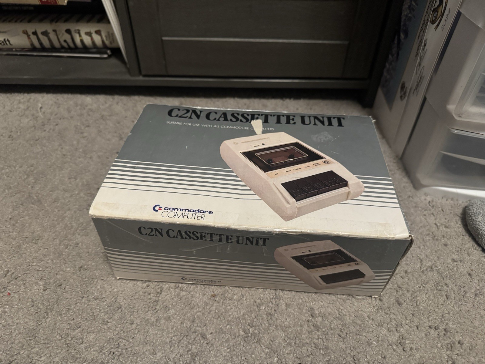 Commodore C2N Datasette Vintage Sealed In Box