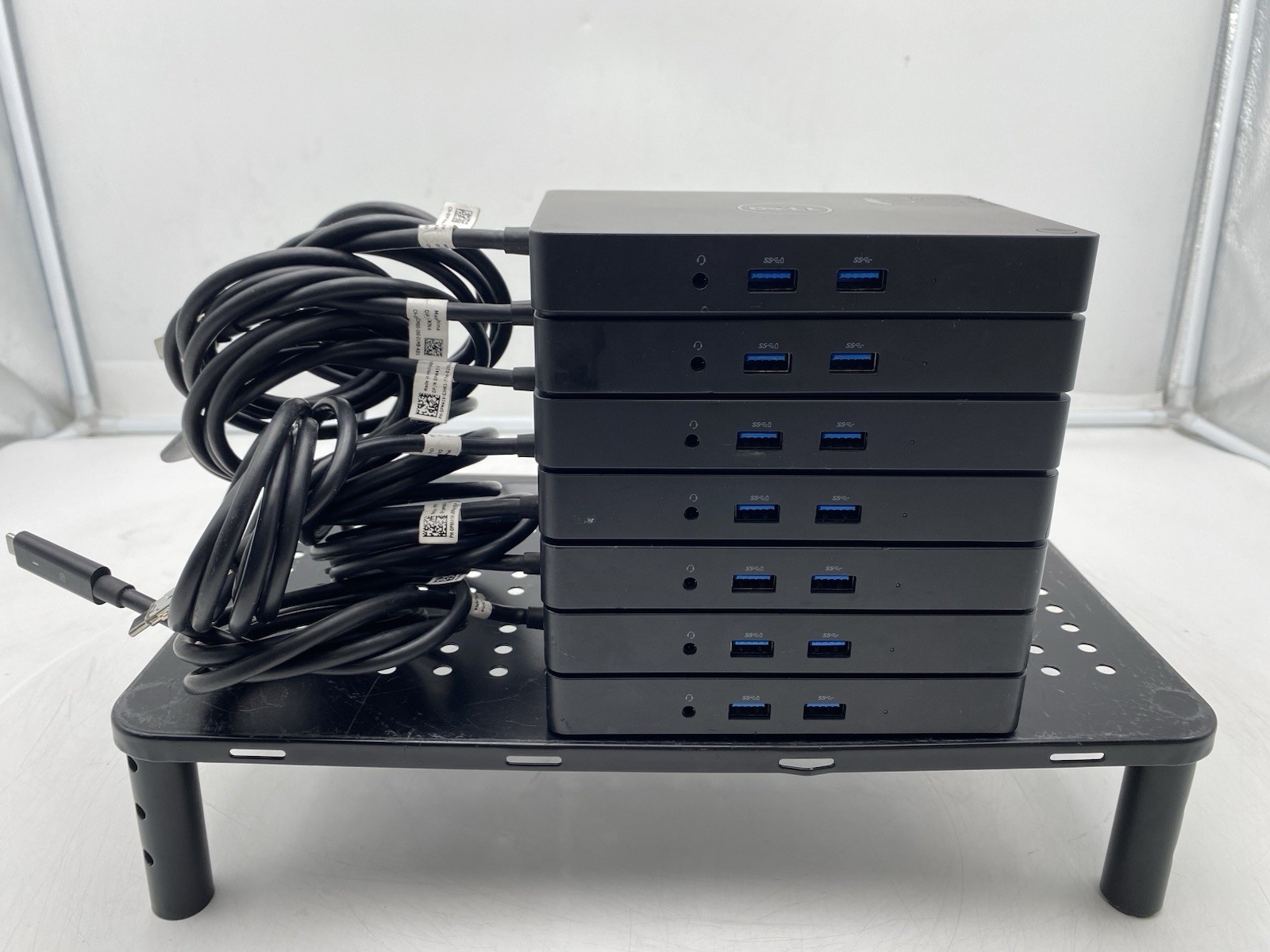 Lot of 7 Dell WD15 Performance USB-C Dock K17A Docks Only