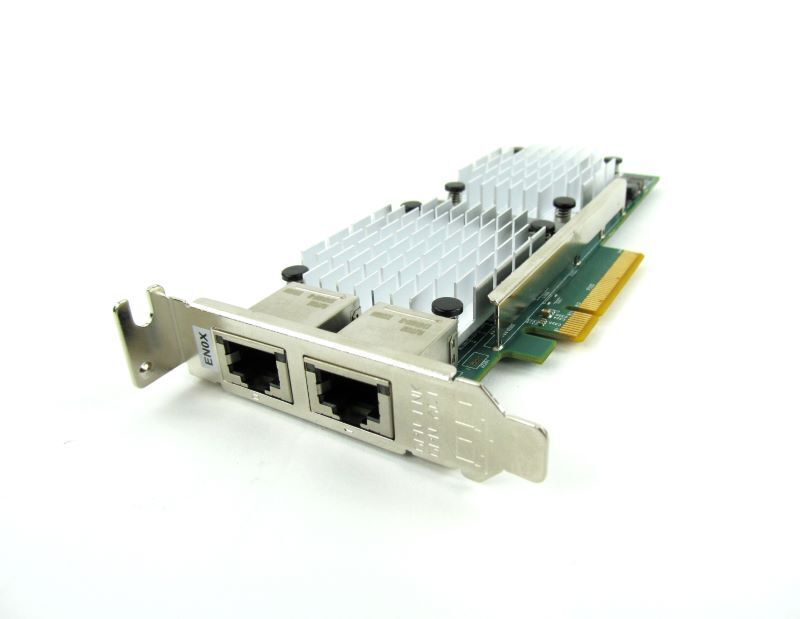 IBM EN0X PCIe2 2-Port 10/1GbE BaseT RJ45 Adapter w/ LP Bracket 2CC4 8284-22A 8q