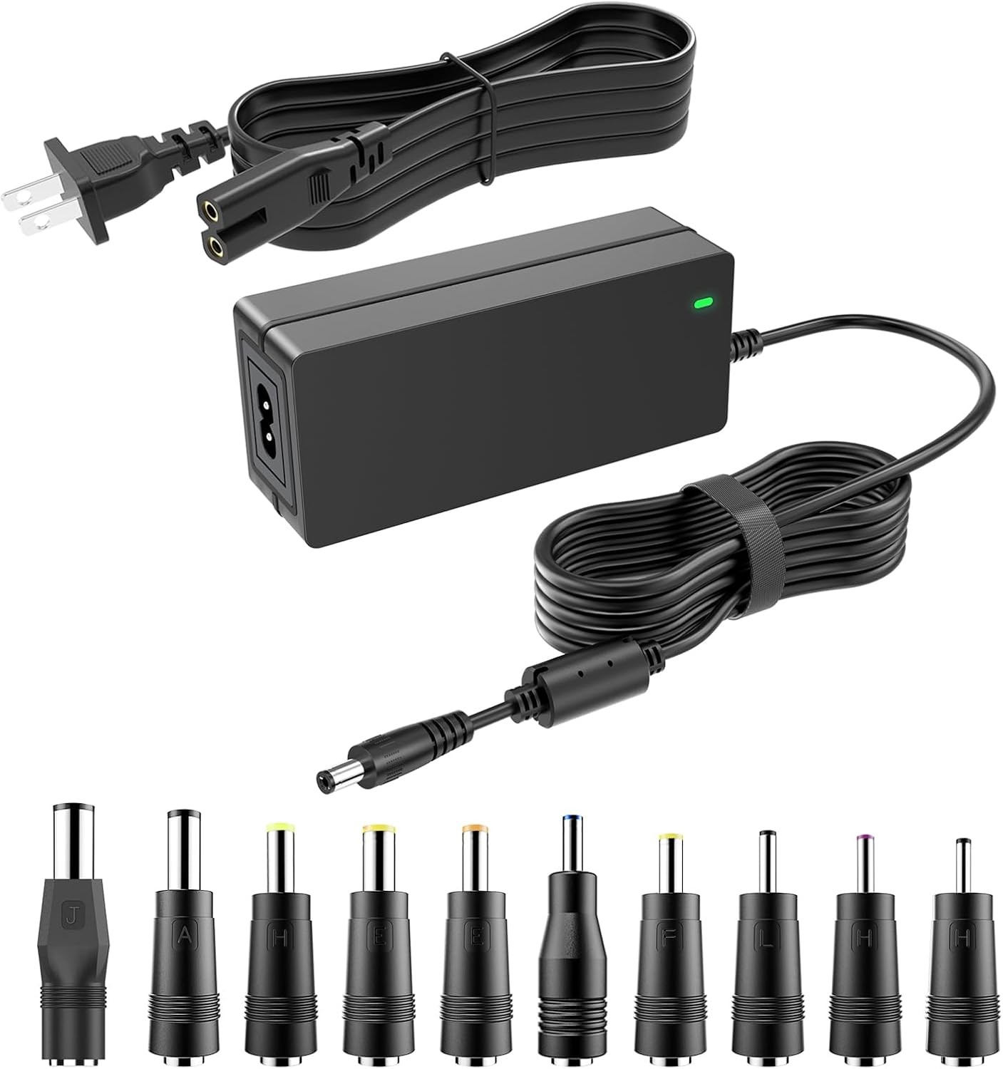 19V DC Power Supply 19V 3.42A Adapter for 65W 45W Laptop LCD Monitor Speaker ...