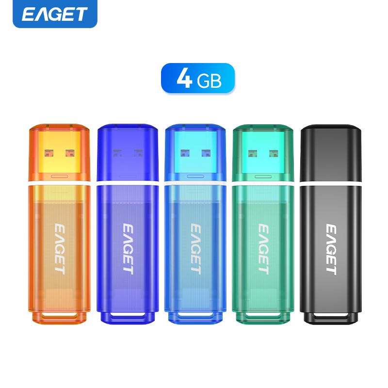 EAGET 5 Pack 64GB USB Flash Drives USB 2.0 32GB Thumb Drive Stick for PC Laptop