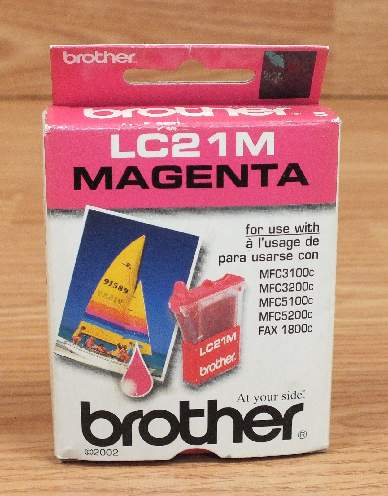 Genuine Brother (LC21M) Magenta Ink Cartridge -Sealed in Package- **EXPIRED** 