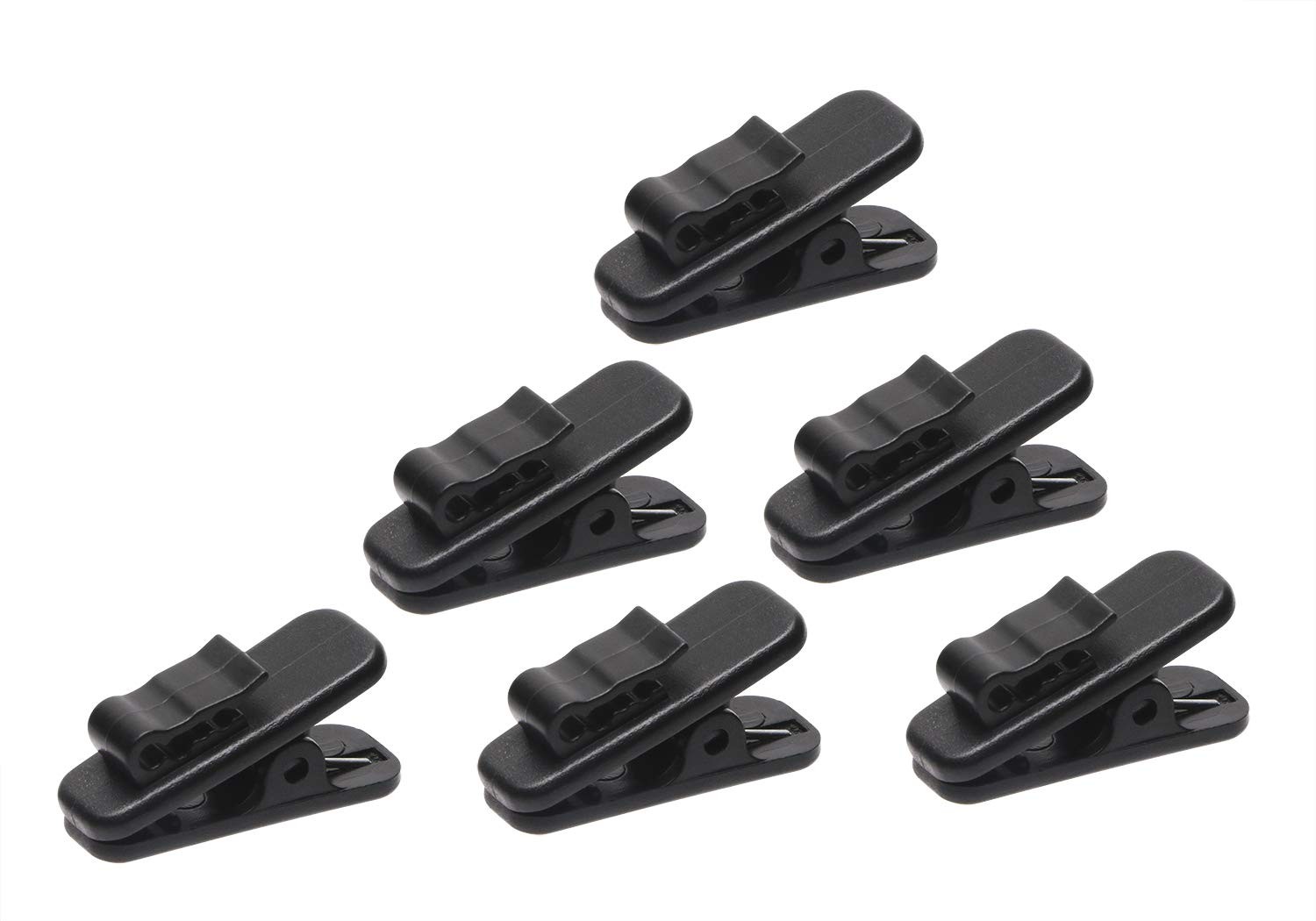 Mini Skater 1 Inch Length Small Earphone Wire Clips Headphone Mount Cable Clo...