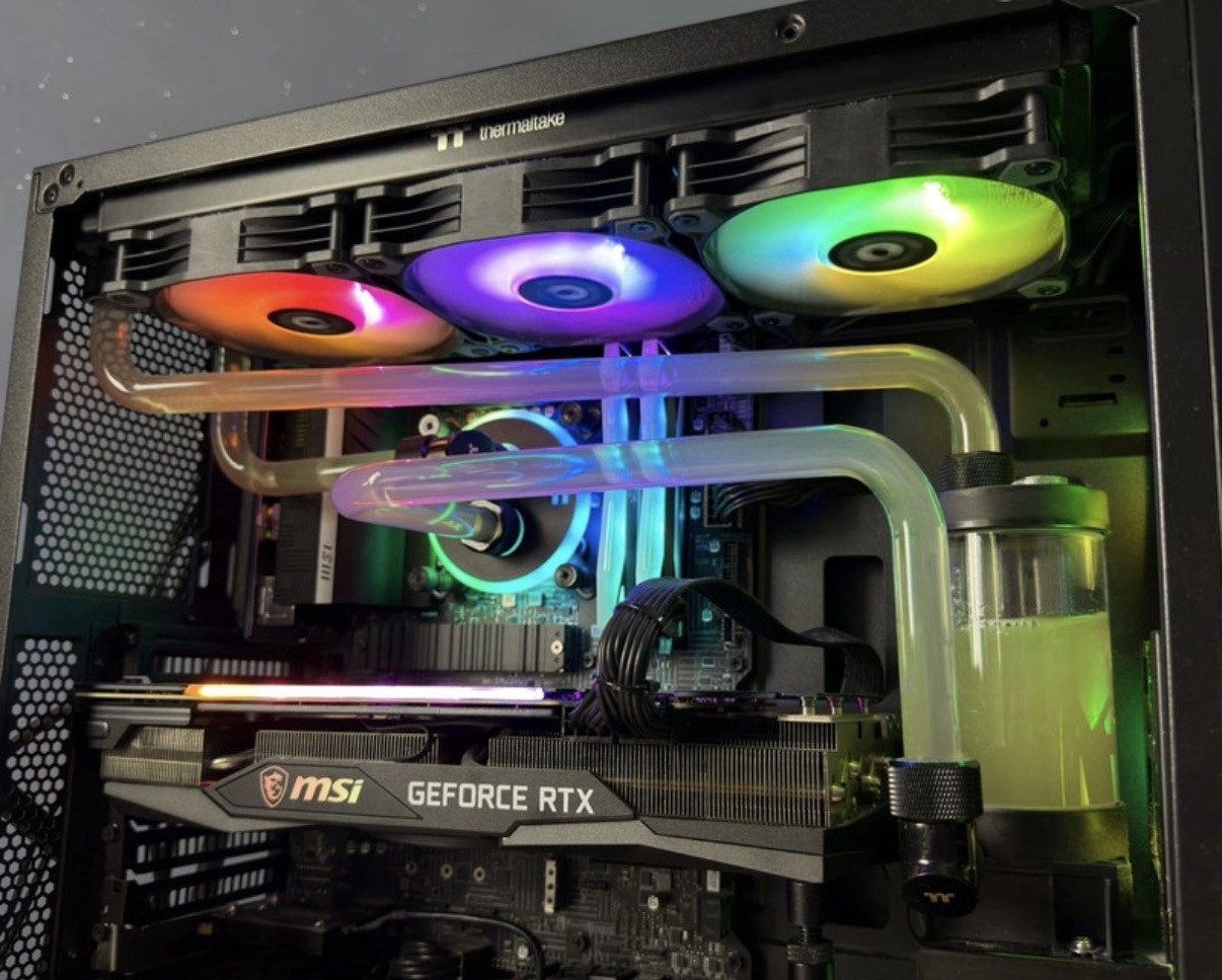 Thermaltake Pacific C360 DDC Hard Tube Kit + Corsair XL5 Coolant
