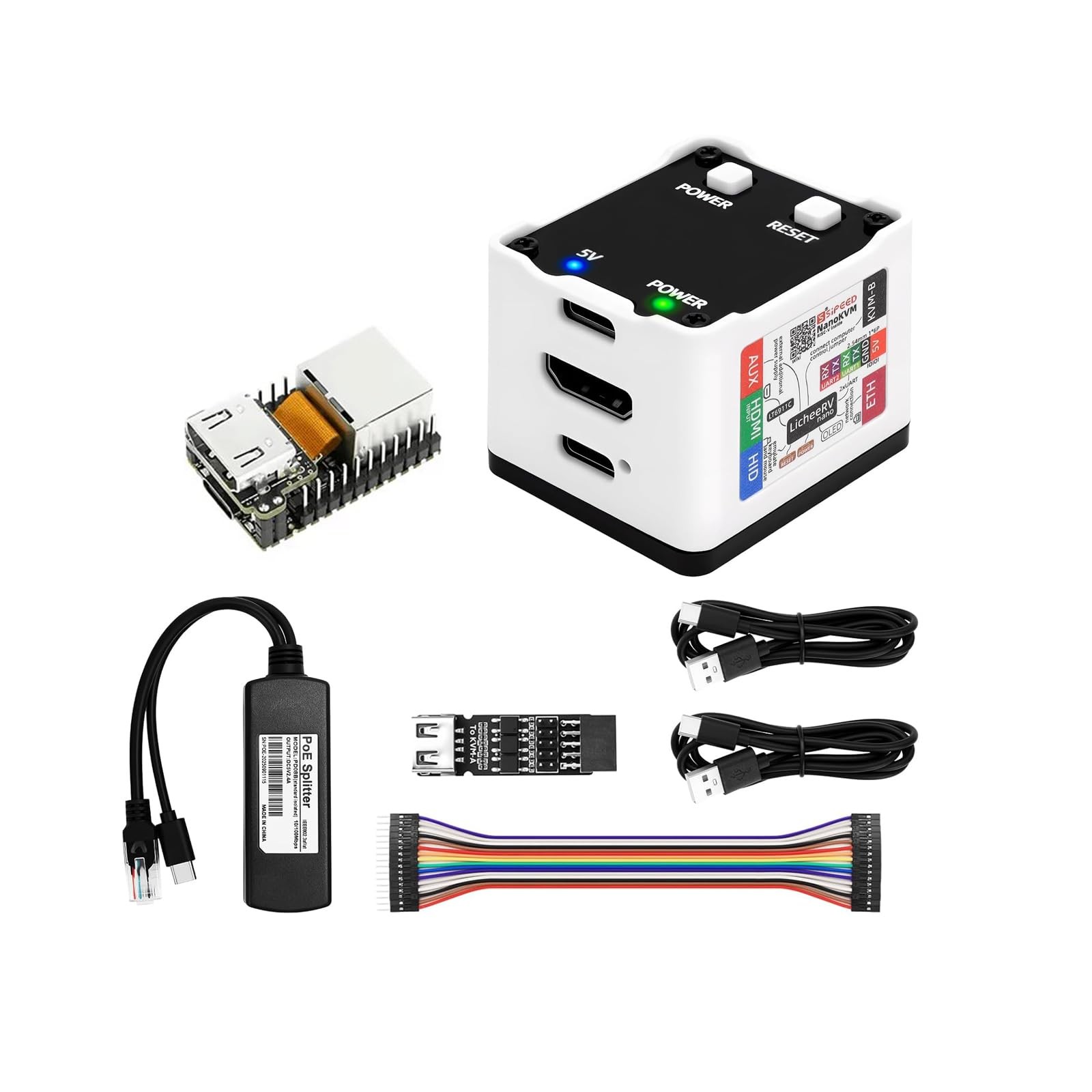 Sipeed NanoKVM IP-KVM Mini Remote Server 2Gbit 256MB DDR3