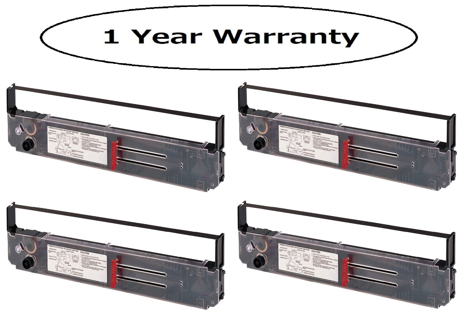 Compatible for Oki Microline 393 395 52103601 52105801 4PK Black 5M Characters