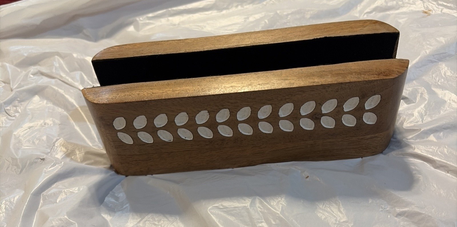 Acacia Wood Vertical Laptop Stand for Apple, HP, MacBook, Dell, Surface & Tablet