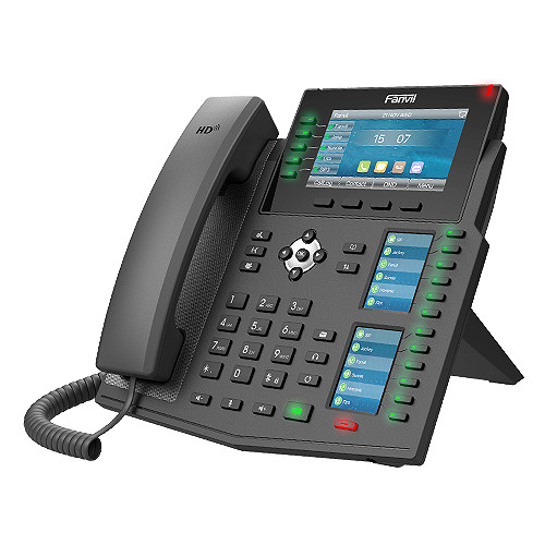 Fanvil X6U Enterprise IP Phone - 4.3' (Video) Colour Screen 20 Lines 60 x DSS