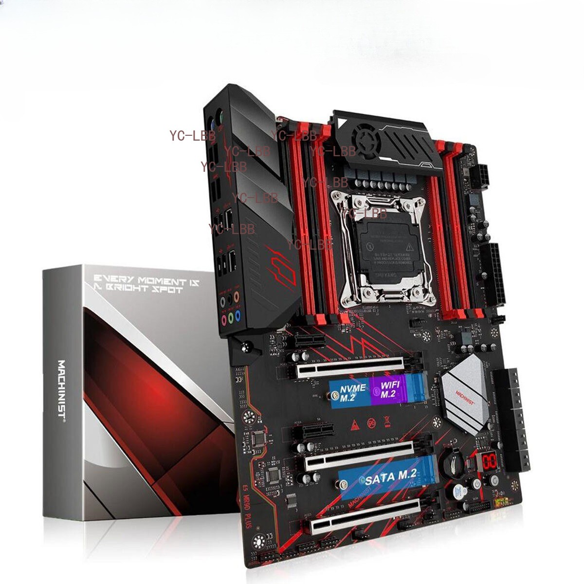 LGA 2011-v3 Motherboard X99 Support Intel Xeon E5 V3/V4 CPU 8*DDR4 RAM M.2 USB3