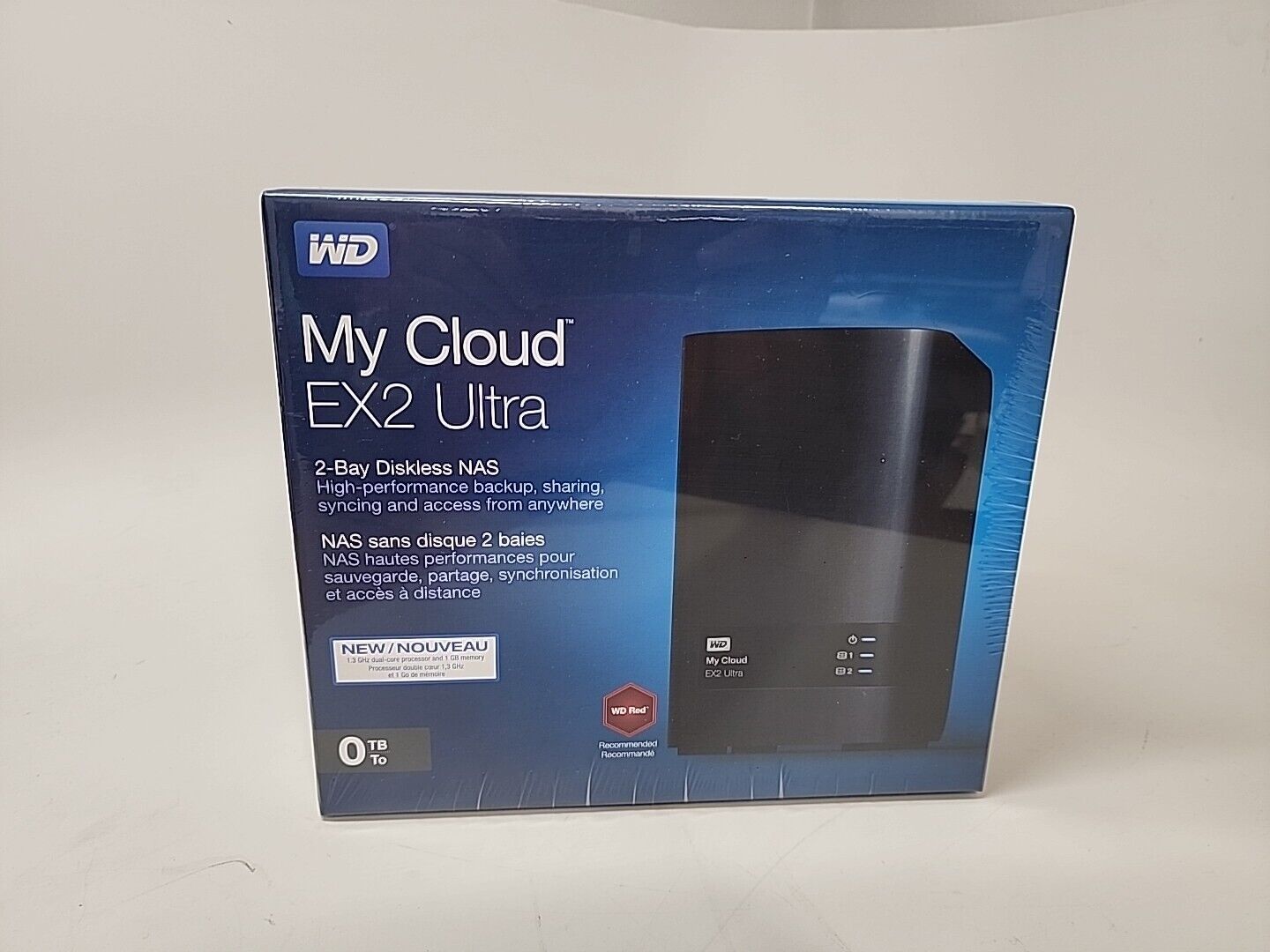 WD - My Cloud Expert EX2 Ultra 2-Bay 0TB External Network Attached Storage NAS