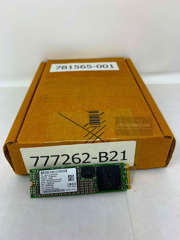777262-B21 I Genuine HPE 120 GB Internal Solid State Drive M.2 2280 781565-001